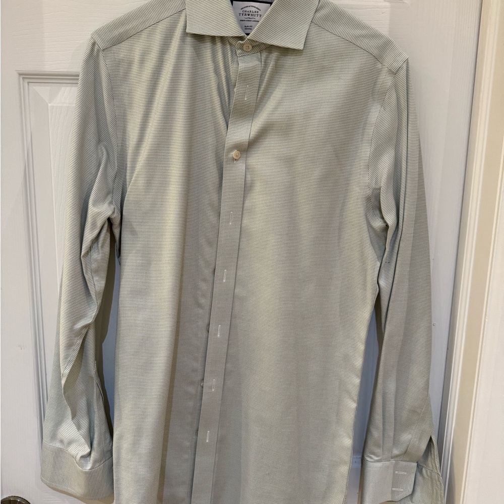 Charles Trywhitt Light Green Dress Shirt